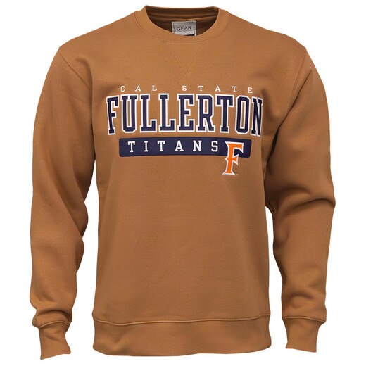 Gear For Sports Big Cotton Tumble Crew - Brown